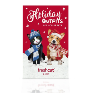 Holiday Outfits Freshcut Pet Card