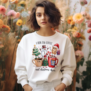I Run On... Christmas Sweatshirt