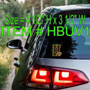 Highlands Crew UV Car Decal