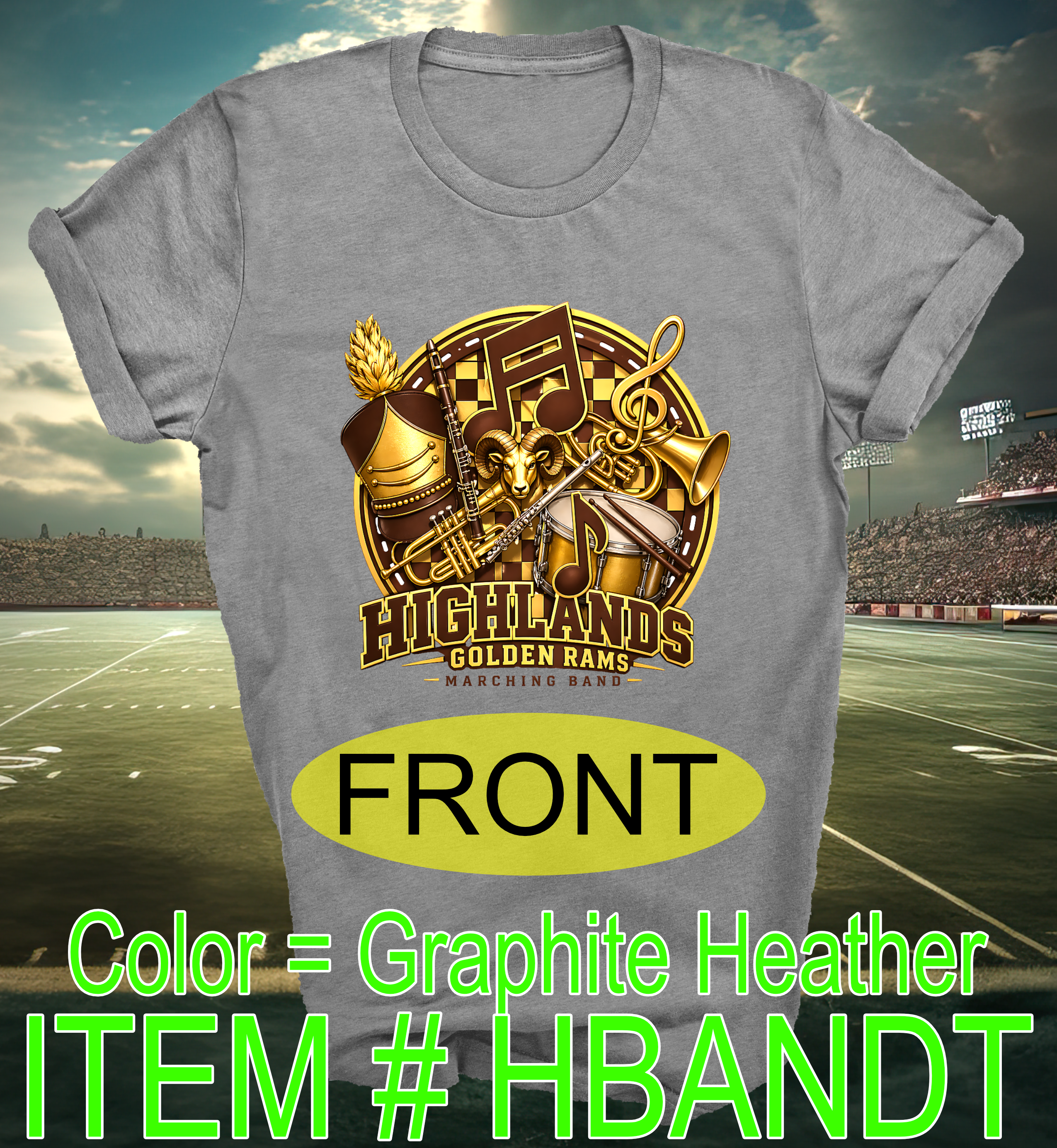 Highlands Band T-shirt - 2